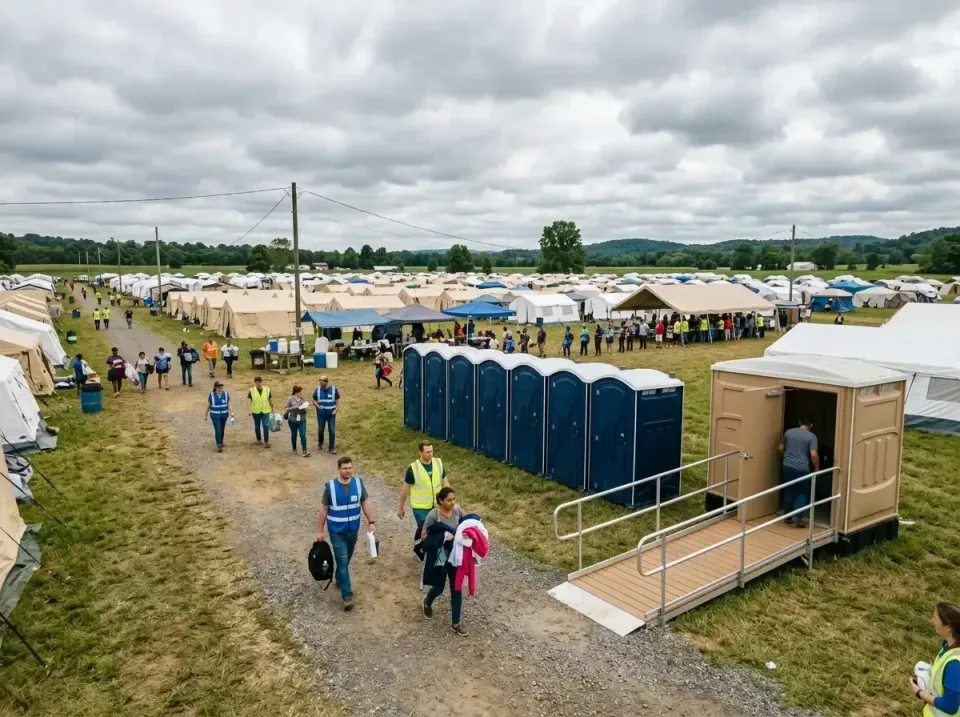 disaster-relief-camp-restrooms-010 — frequently asked questions, Dumpster & Portable Bathrooms Rental in Bellbrook, OH